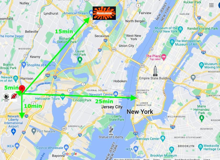 Best Room To Visit Nyc-Subway Access Newark Zewnętrze zdjęcie